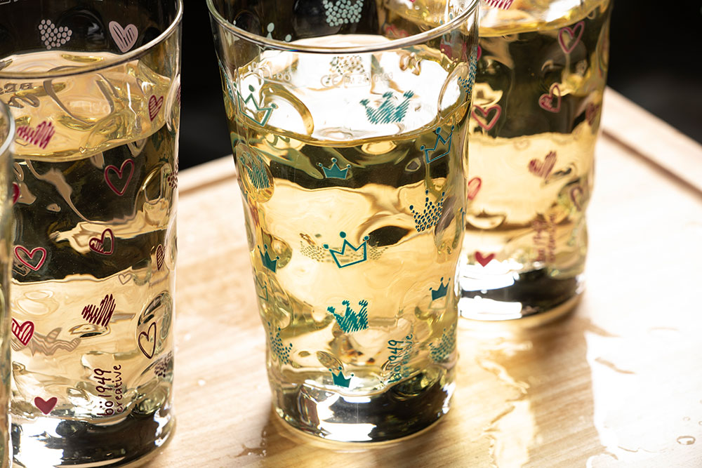 Dubbeglas 0,5 l BESTER Opa, hinten