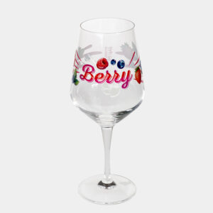 Weinglas Berry von vorne