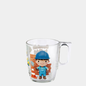 Kinderglas "Baustelle in Sicht"