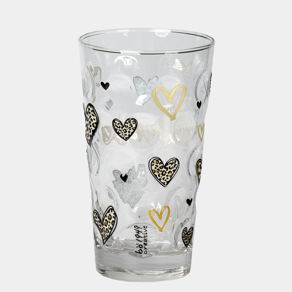 Dubbeglas mit Aufdruck Mama